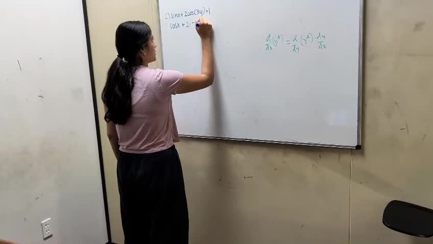 Student on whiteboard thumbnail